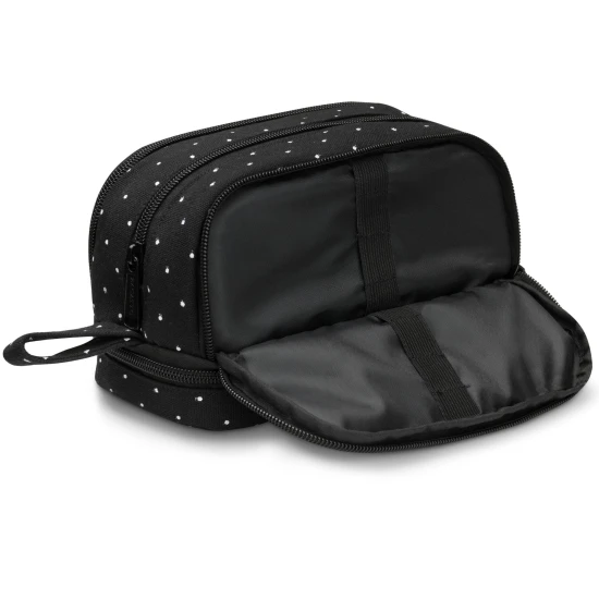 Melns penālis ar baltiem punktiņiem ZG872