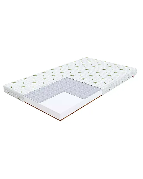 Buckwheat and coconut mattress with Aloe vera surface BABY COMFORT 90X200