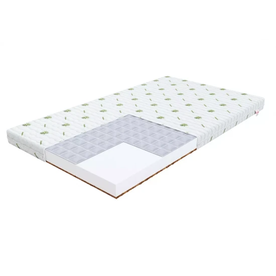 Griķu un kokosriekstu matracis ar alveju BABY COMFORT 70X140