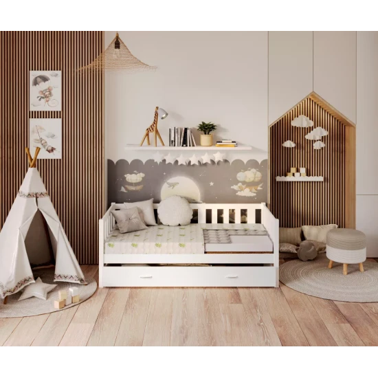 Griķu un kokosriekstu matracis ar alveju BABY COMFORT 70X140