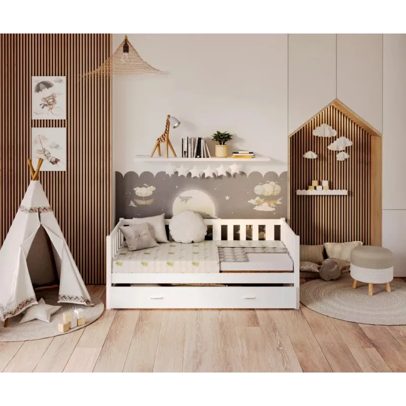 Griķu un kokosriekstu matracis ar alvejas virskārtu BABY COMFORT 70X120