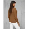 Sieviešu brūns džemperis Stel JS/8005/7