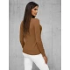 Sieviešu brūns džemperis Stel JS/8005/7