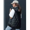 Sieviešu stepēta veste melnā krāsā Aria TY4462