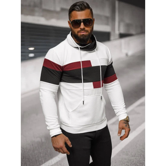 Vīriešu balts džemperis Henry O/B7524