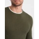 Vīriešu haki krāsas džemperis Finn V8 OM-SWSW-0103