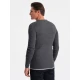 Vīriešu tumši pelēks džemperis Finn V8 OM-SWSW-0103