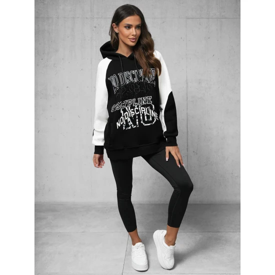 Vīriešu tumši pelēks džemperis Never give up O/SWE23037Z