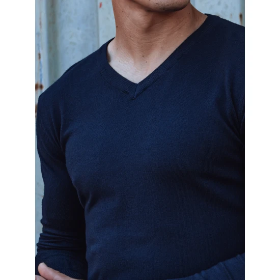 Vīriešu tumši zils džemperis Henri WX2220