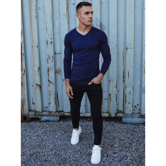 Zils vīriešu džemperis Henri WX1915