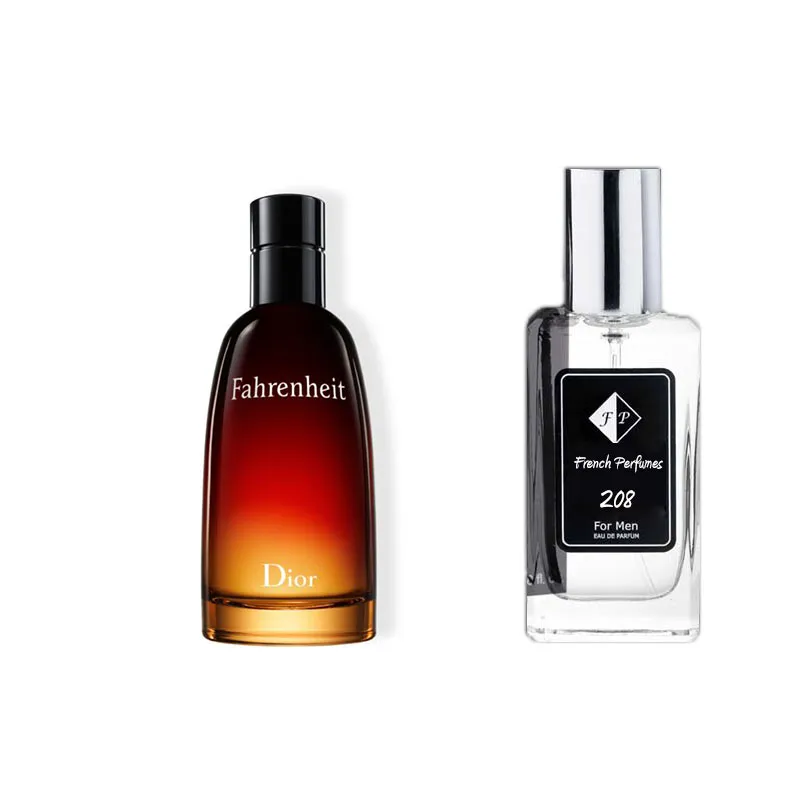 No208 smaržas, ko iedvesmojis Dior - Fahrenheit 60 ml EDP FP208-60 French Perfumes