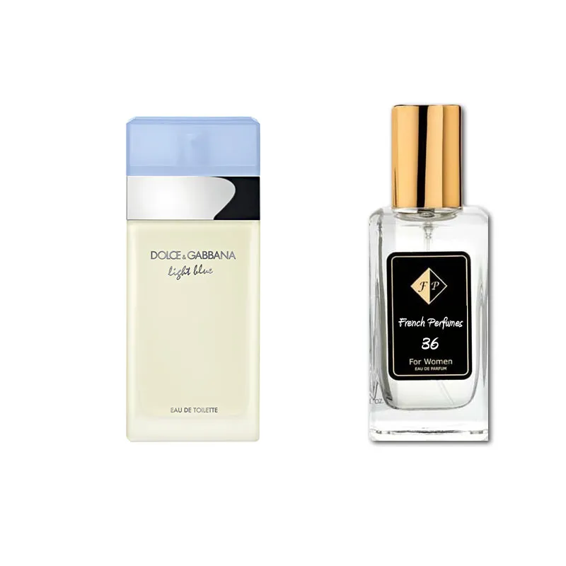 No36 smaržas, ko iedvesmoja Dolce&Gabbana - Light Blue 33 ml EDP FP36-33 French Perfumes