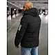 Vīriešu melna ziemas jaka Lorenzo JS/57M7503/392