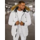 Balta vīriešu ziemas jaka Anton JS/5M779/281Z
