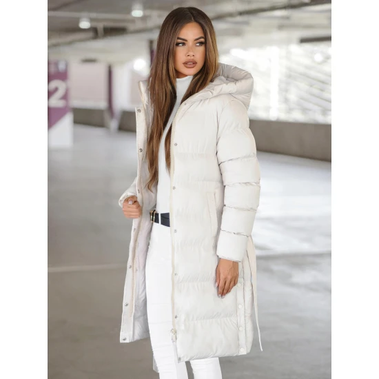 Balts ziemas mētelis Elin JS/5M3253/281Z