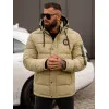 Brūna vīriešu ziemas jaka Lorenco JS/57M7503/62Z