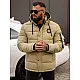 Miesten ruskea talvitakki Lorenco JS/57M7503/62Z