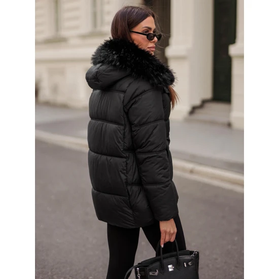 Melna ziemas jaka sievietēm Star JS/5M3256/392