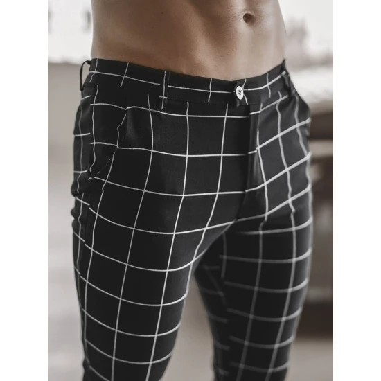 Melnas vīriešu bikses Karlin O/P4009Z