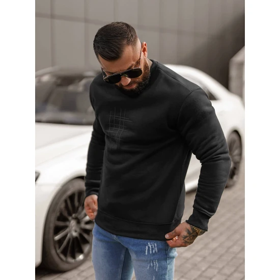 Melns džemperis Ethan JS/8B1361/3