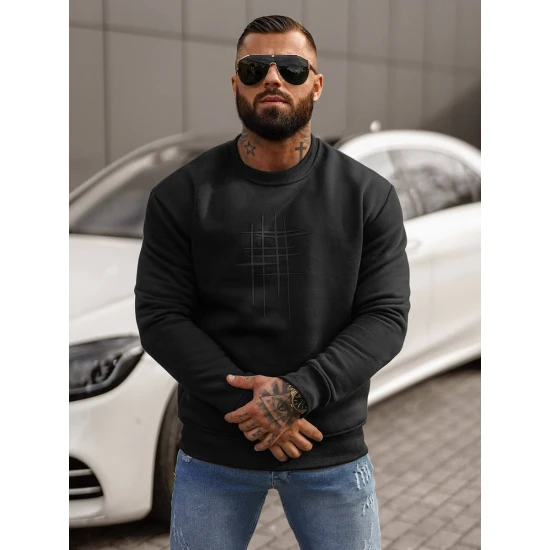 Melns džemperis Ethan JS/8B1361/3