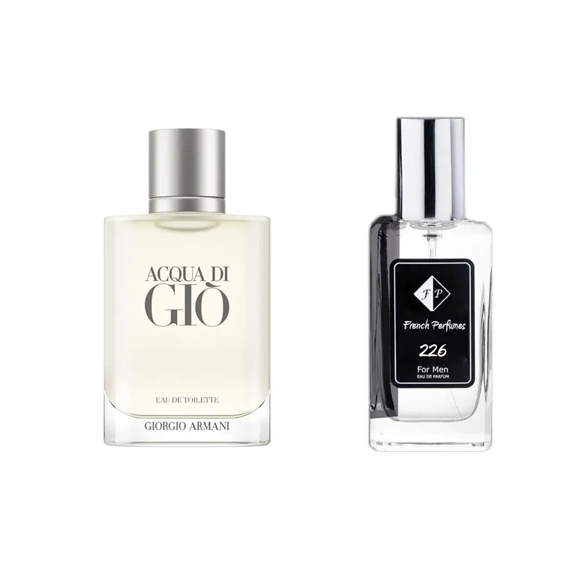 Nr226 smaržas, ko iedvesmojis Armani - Acqua Di Gio 33 ml EDP FP226-33 French Perfumes