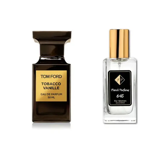 No645 smaržas, ko iedvesmojis Tom Ford - Tobacco Vanilla 104 ml EDP (UNISEX) FP645-104 French Perfumes