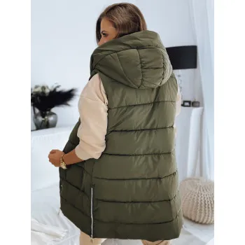 Haki veste ar kapuci Noelin