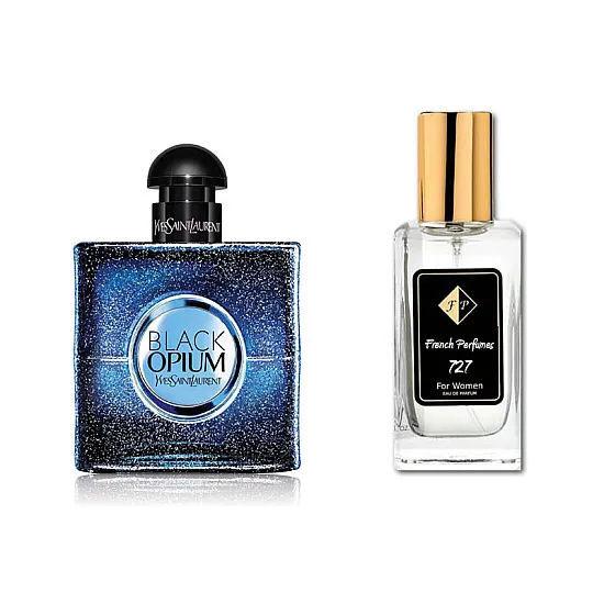 Nr727 Yves Saint Laurent iedvesmotās smaržas - Black Opium Intense 60 ml EDP FP727-60 French Perfumes