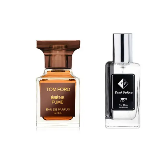 Nr759 smaržas, ko iedvesmoja Tom Ford Ebène Fumé 33 ml EDP (UNISEX) FP759-33 French Perfumes