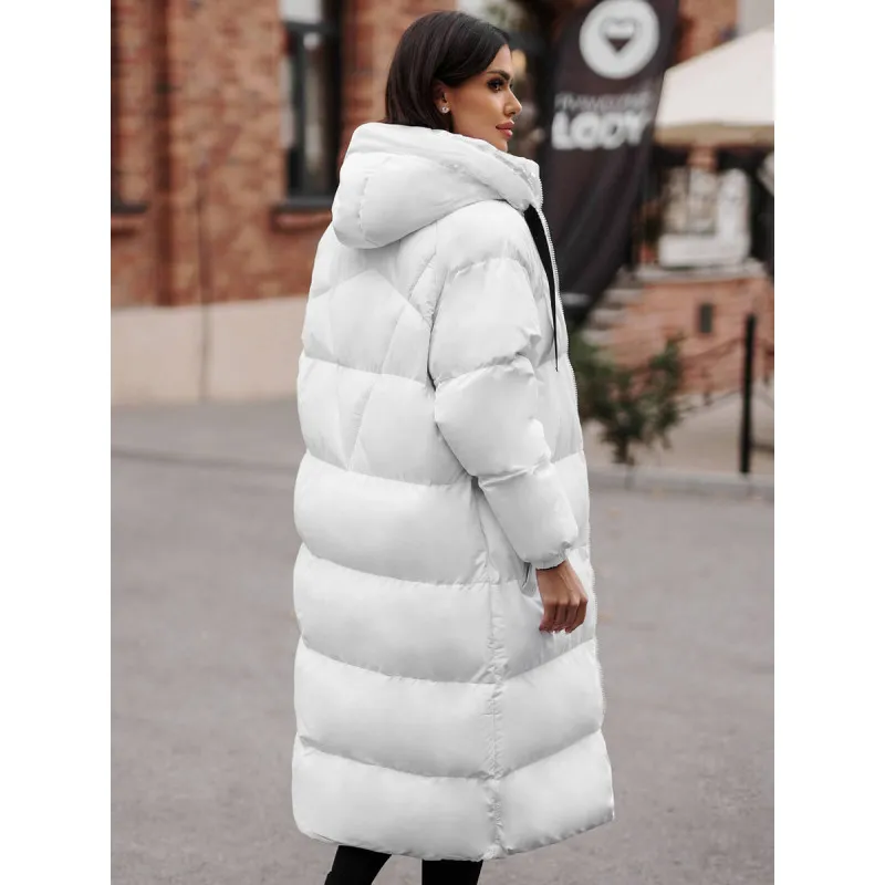 Sieviešu balts mētelis Izabel JS/5M3163/281Z