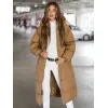 Sieviešu brūns mētelis Izabel JS/5M3163/84Z