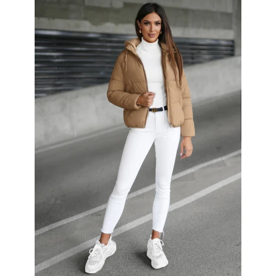 Sieviešu jaka Beni, brūna JS/16M9187/392Z