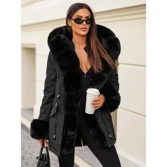 Sieviešu melna jaka Gibon JS/16M9062/392