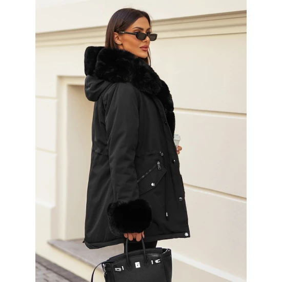 Sieviešu melna jaka Gibon JS/16M9062/392