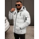 Vīriešu balta ziemas jaka Arte JS/57M7502/281