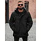 Vīriešu melna ziemas jaka Mason JS/5M3223/392