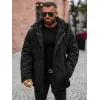 Vīriešu melna ziemas jaka Mason JS/5M3223/392