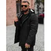 Vīriešu melna ziemas jaka Mason JS/5M3223/392