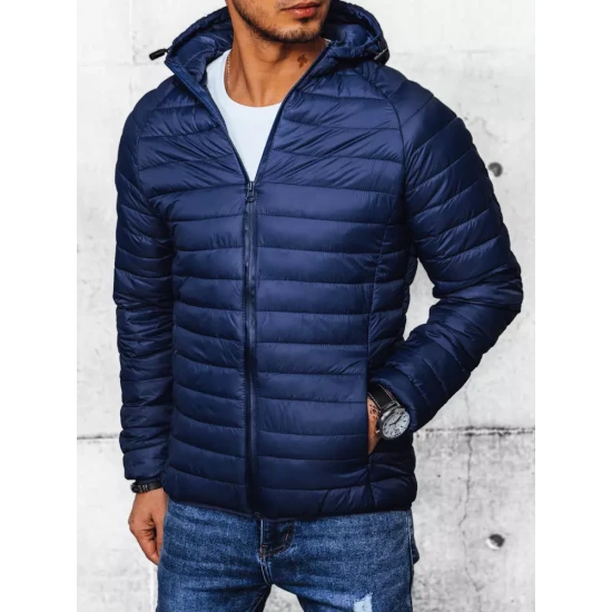 Vīriešu tumši zila jaka Serg TX4408