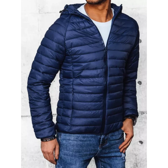 Vīriešu tumši zila jaka Serg TX4408