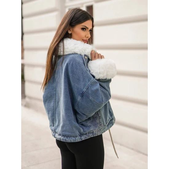 Zila džinsa jaka Alice JS/11Z8219