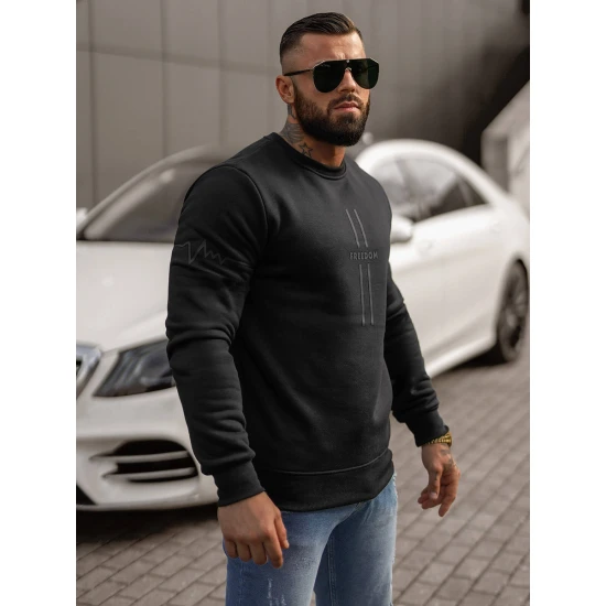 Melns džemperis Freedom JS/8B1358/3