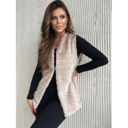 Sieviešu brūna veste Drel