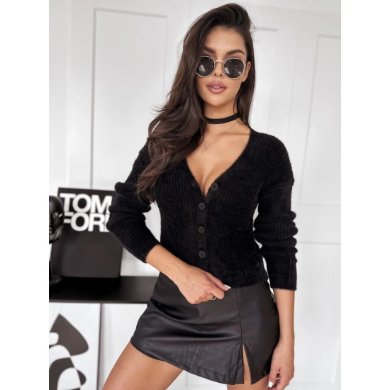 Sieviešu melns džemperis Lili MY2035