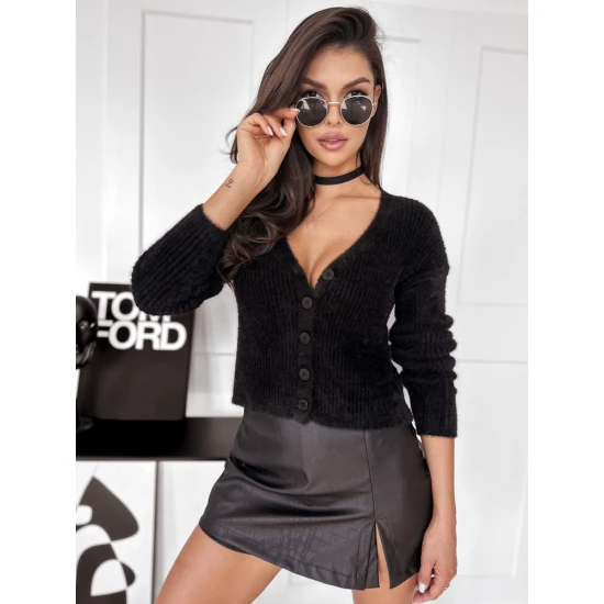 Sieviešu melns džemperis Lili MY2035