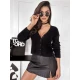Sieviešu melns džemperis Lili MY2035