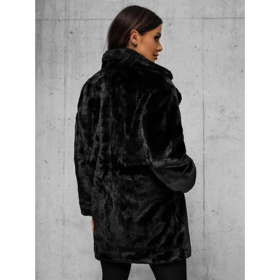 Sieviešu melns mētelis Klara JS/11Z8168Z