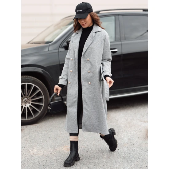 Sieviešu pelēks mētelis Cameli NY0742