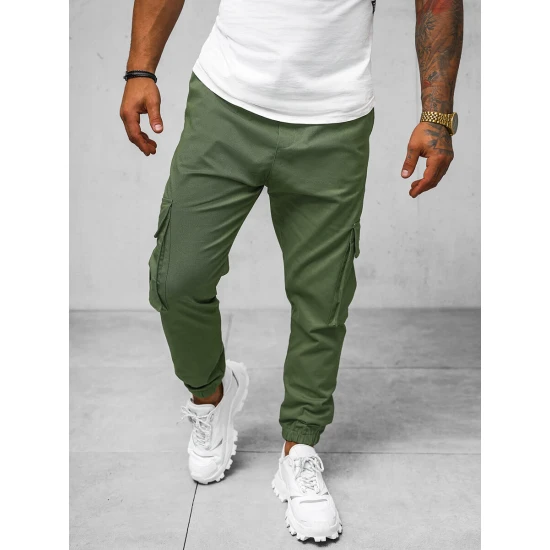 Vīriešu haki krāsas džogeri Dump O/G3006Z